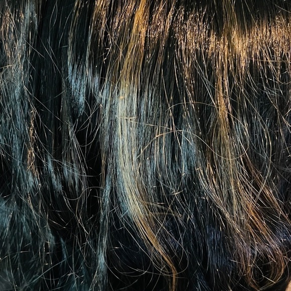 26 Inch Curly Two Toned Wig Synthetic NIP - Picture 6 of 6